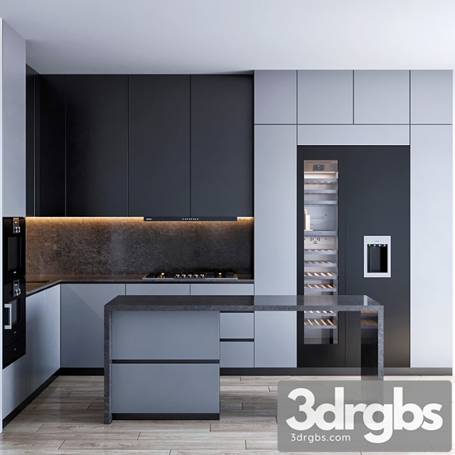 Kitchen 36 5 3dsmax Download - thumbnail 1