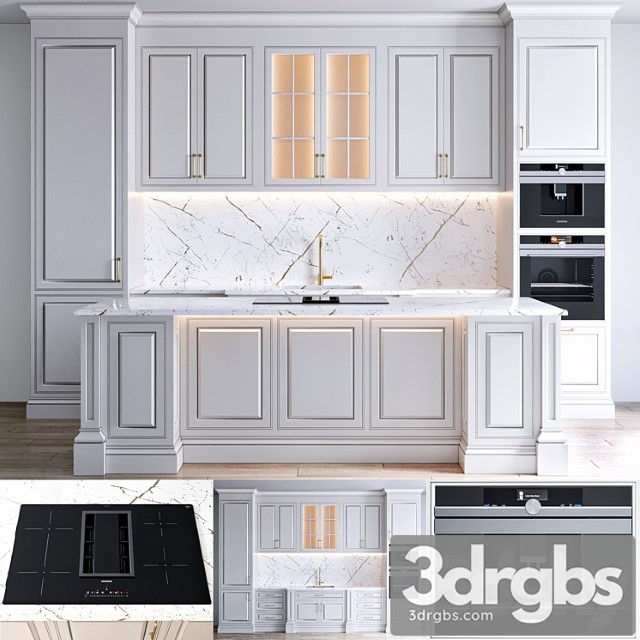 Kitchen 37 4 3dsmax Download - thumbnail 1