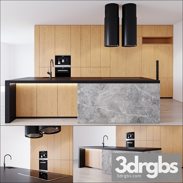 Kitchen 3_3 3dsmax Download - thumbnail 1