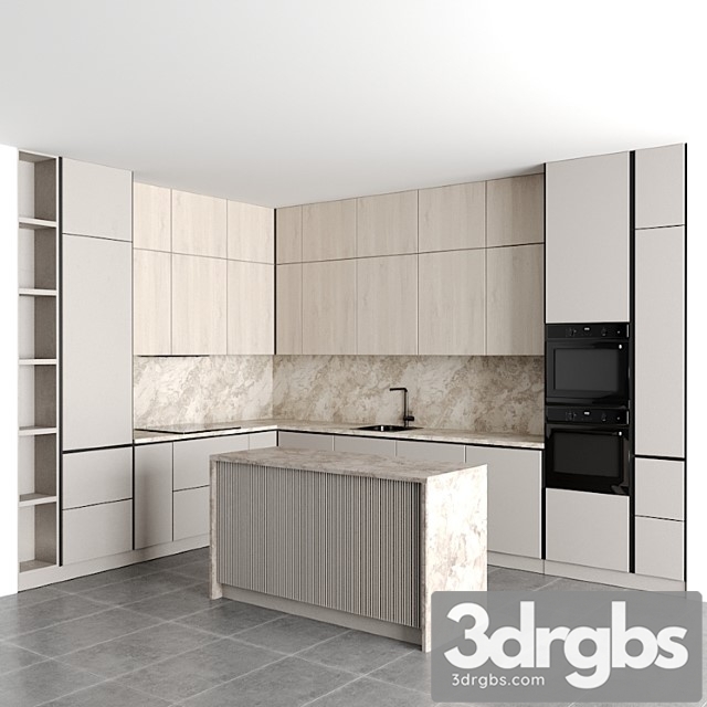 Kitchen 3dsmax Download - thumbnail 1