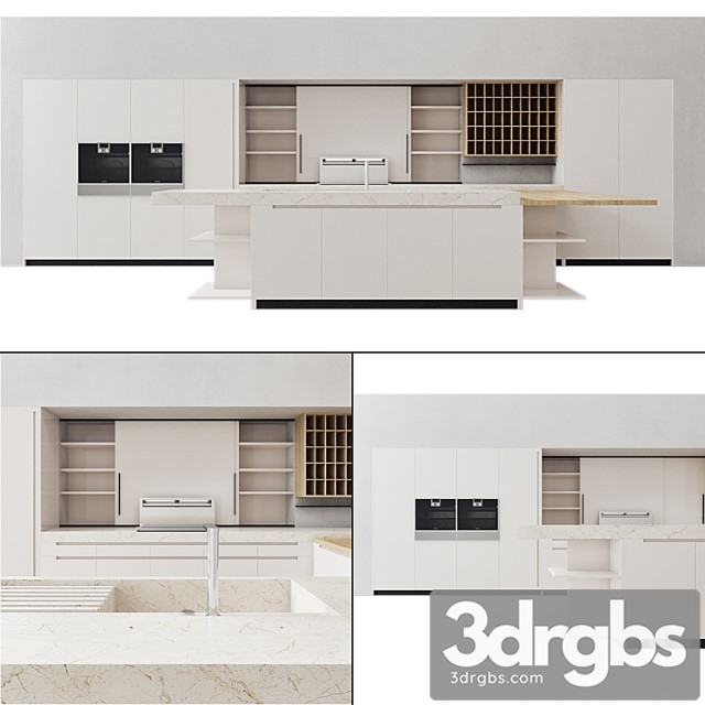 Kitchen 54 3dsmax Download - thumbnail 1