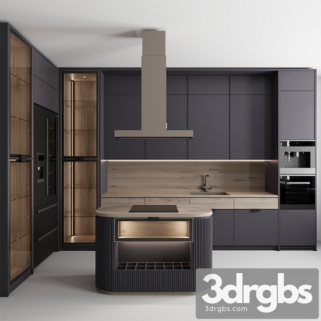 Kitchen 57 7 3dsmax Download - thumbnail 1