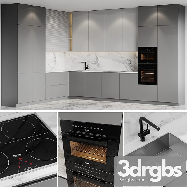 Kitchen 5_3 3dsmax Download - thumbnail 1