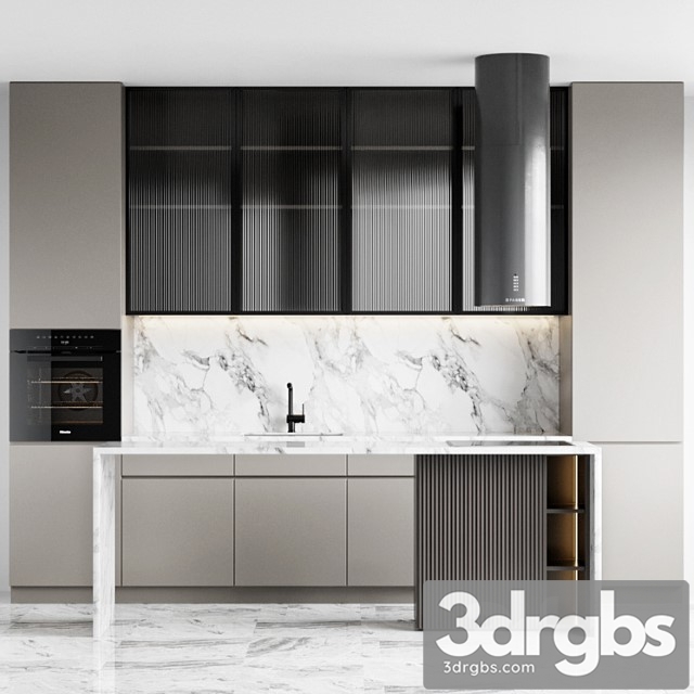 Kitchen 7 3dsmax Download - thumbnail 1