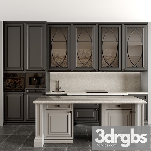 Kitchen 70 3dsmax Download - thumbnail 1