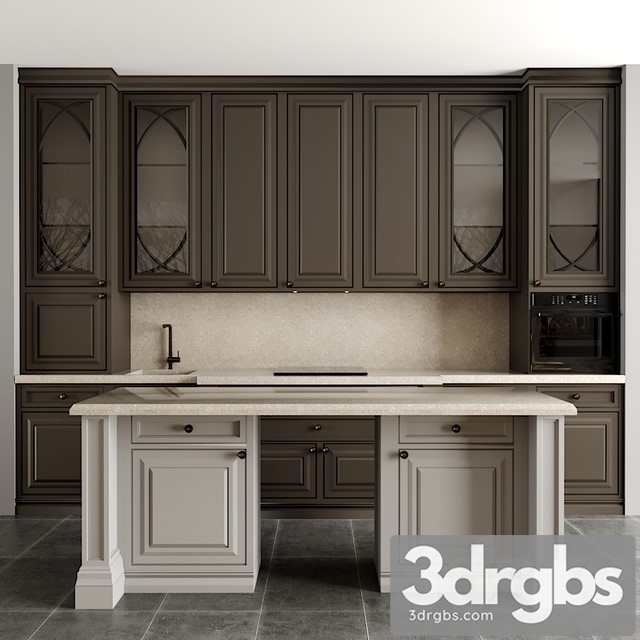 Kitchen 71 3dsmax Download - thumbnail 1