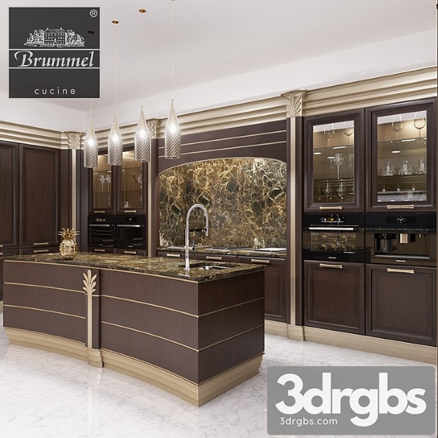 Kitchen Brumel Ego 4 3dsmax Download - thumbnail 1