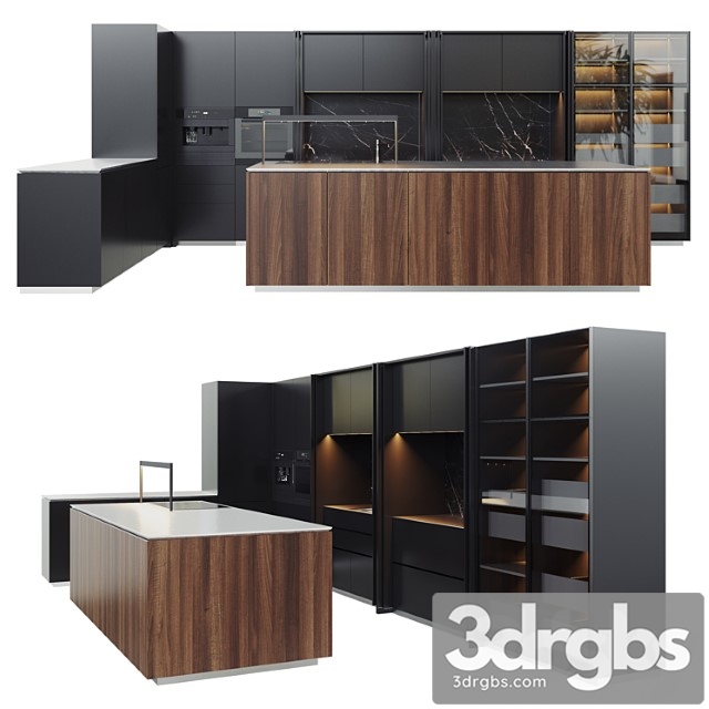 Kitchen cesar 2 3dsmax Download - thumbnail 1