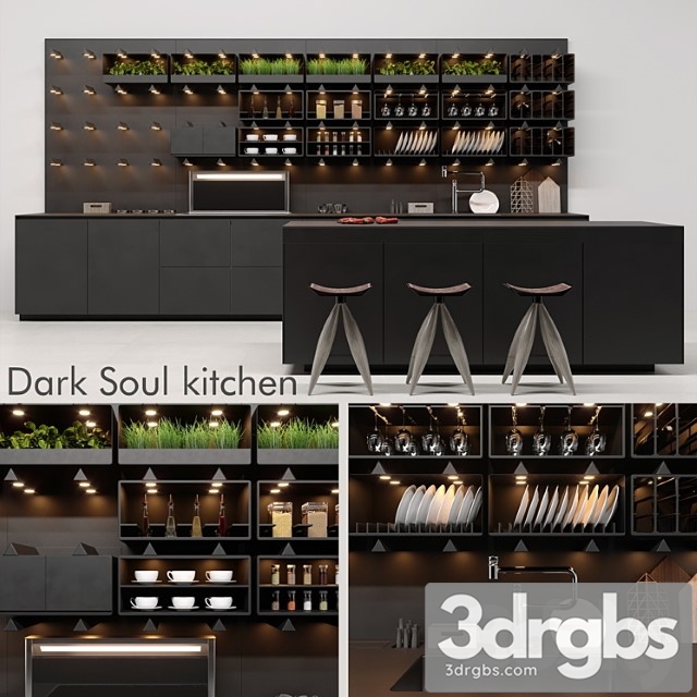 Kitchen dark soul 3dsmax Download - thumbnail 1