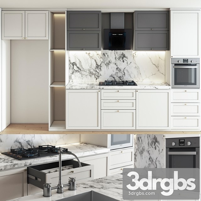 Kitchen E 3dsmax Download - thumbnail 1