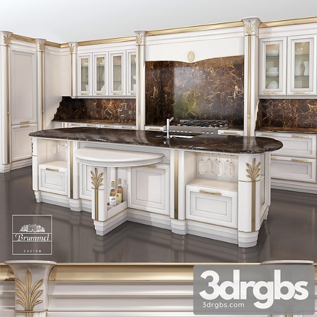 Kitchen Ego Ot Brumel 3dsmax Download - thumbnail 1