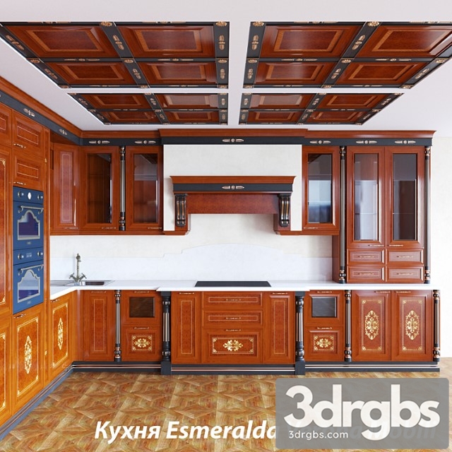 Kitchen Esmeralda Verona Mobile 2 3dsmax Download - thumbnail 1