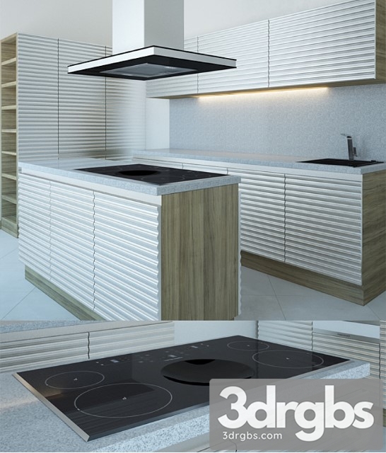 Kitchen Furniture And Appliances Kuppersbusch 3dsmax Download - thumbnail 1