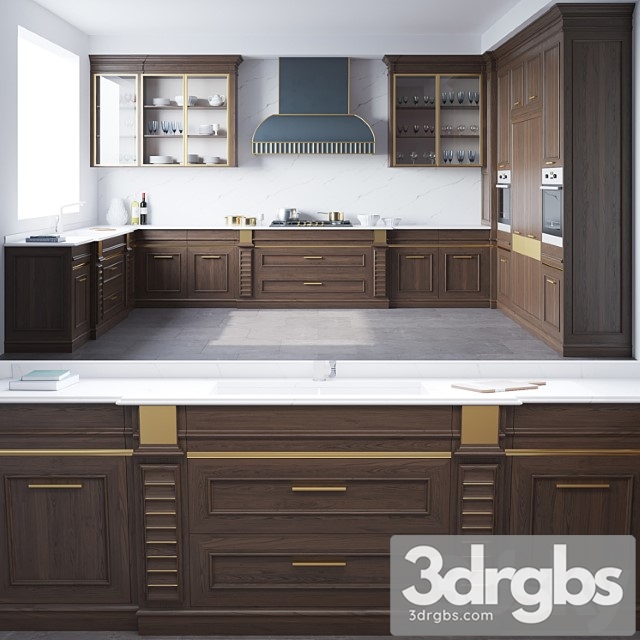 Kitchen Ginepro Lago Mobile 3dsmax Download - thumbnail 1