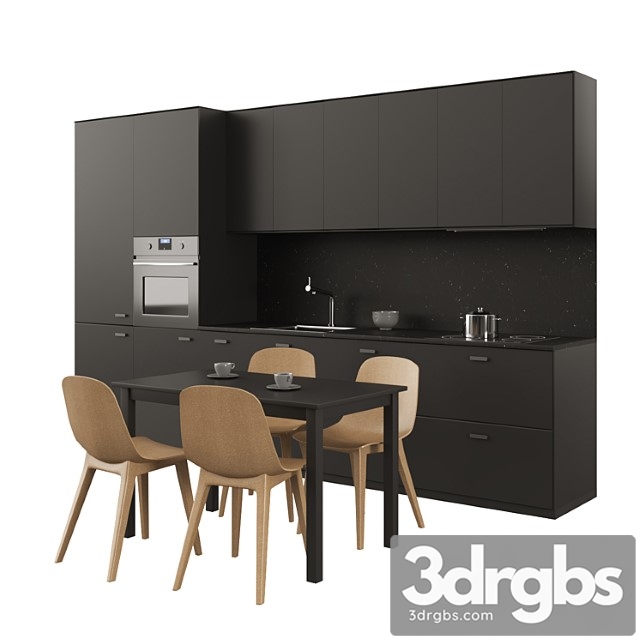 Kitchen ikea method kungsbankka 3dsmax Download - thumbnail 1