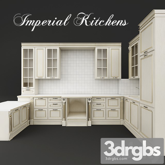 Kitchen imperial 3dsmax Download - thumbnail 1