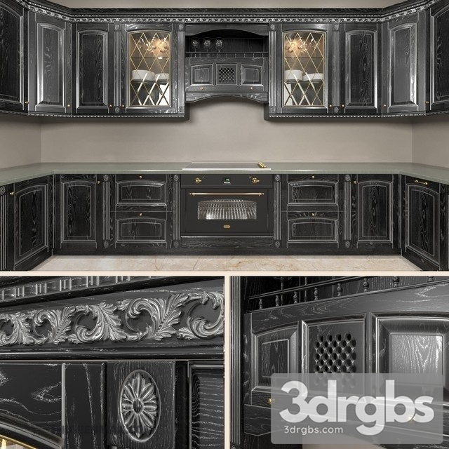 Kitchen Interium 3dsmax Download - thumbnail 1