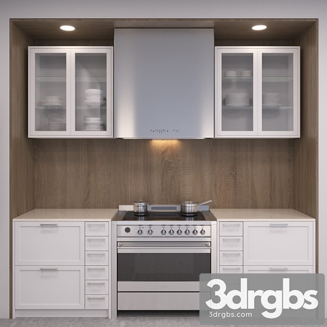 Kitchen Leicht Carre Fs 2 3dsmax Download - thumbnail 1