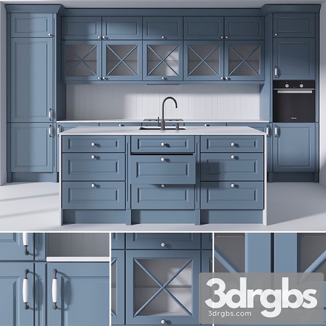 Kitchen lorena nova 3dsmax Download - thumbnail 1