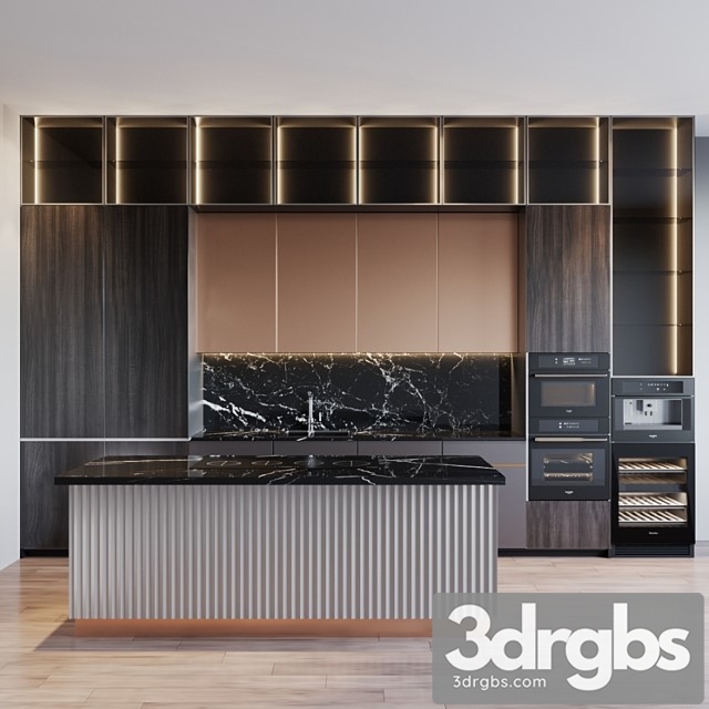 Kitchen modern 27 3dsmax Download - thumbnail 1