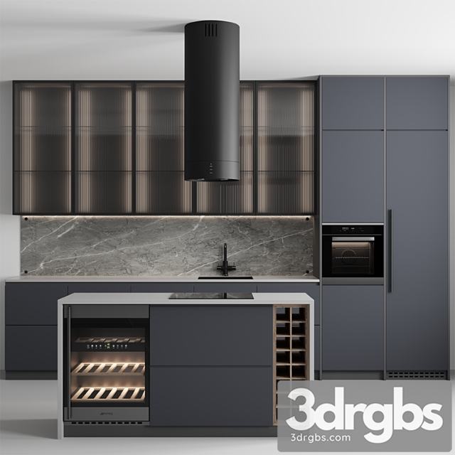 Kitchen no. 28 3dsmax Download - thumbnail 1