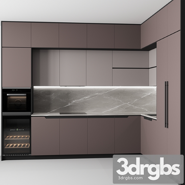 Kitchen no. 35 3dsmax Download - thumbnail 1