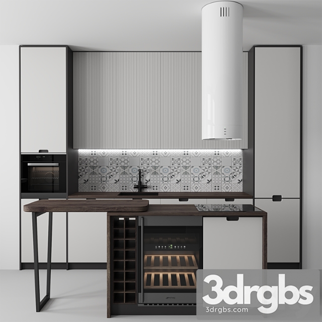 Kitchen no. 36 3dsmax Download - thumbnail 1