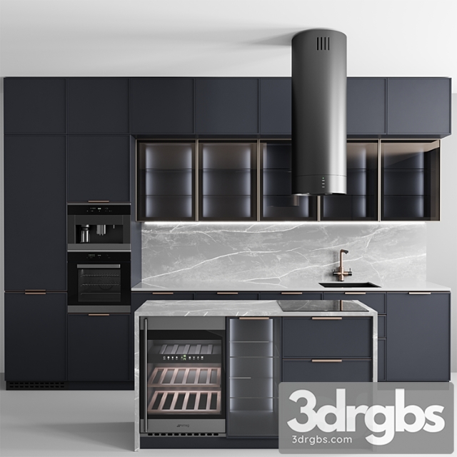 Kitchen no. 39 3dsmax Download - thumbnail 1