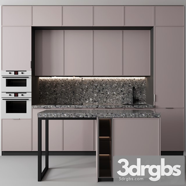 Kitchen no. 4 3dsmax Download - thumbnail 1