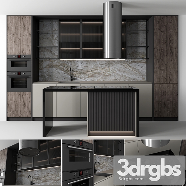 Kitchen no. 5 3dsmax Download - thumbnail 1