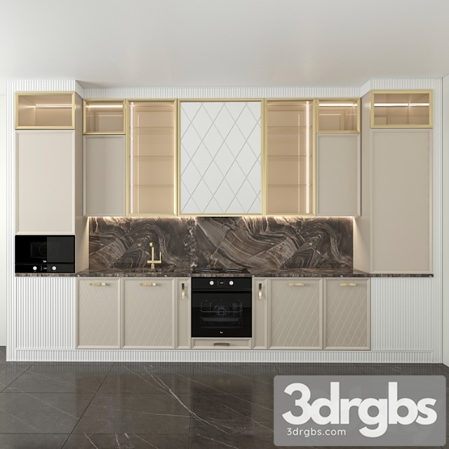 Kitchen no. 5_2 3dsmax Download - thumbnail 1