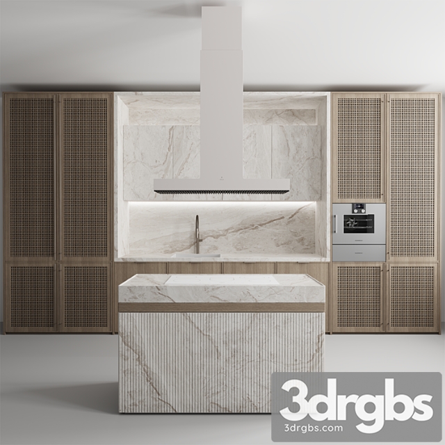 Kitchen No 85 3dsmax Download - thumbnail 1