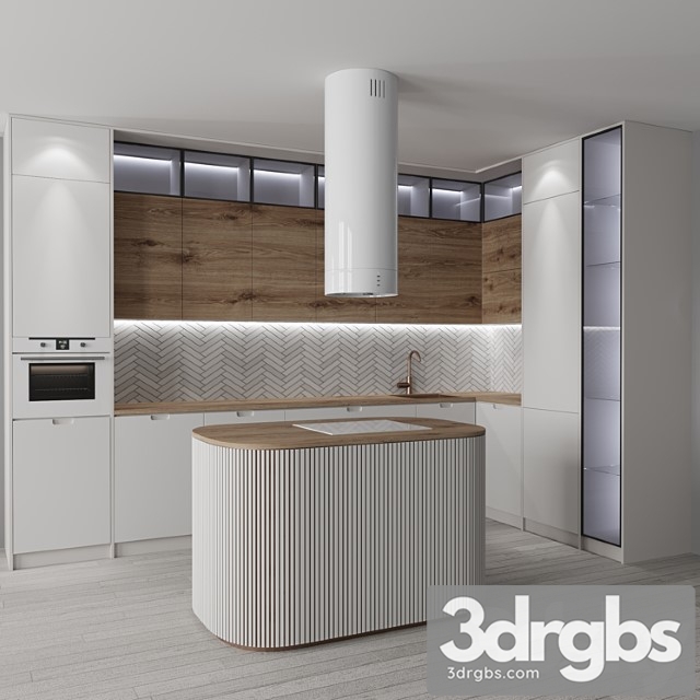 Kitchen no. 9 3dsmax Download - thumbnail 1