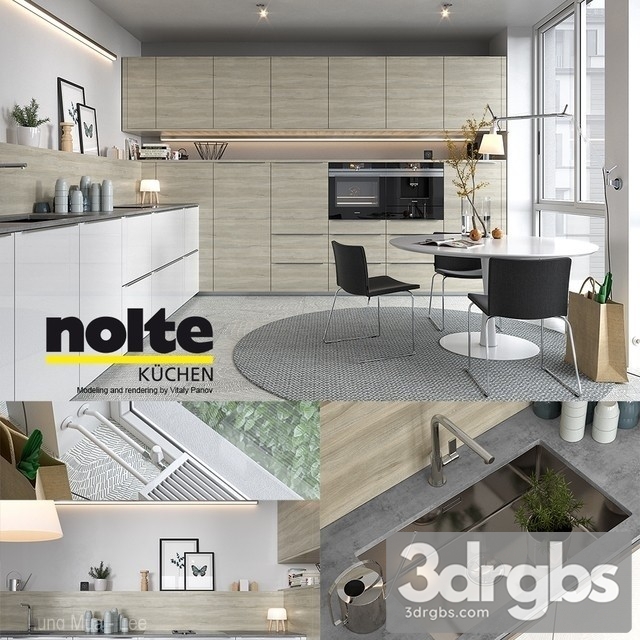 Kitchen Nolte Artwood 02 3dsmax Download - thumbnail 1