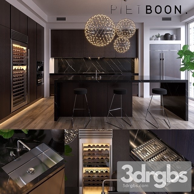 Kitchen Piet Boon Signature 2 3dsmax Download - thumbnail 1