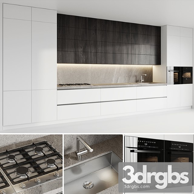 Kitchen poliform my planet 3dsmax Download - thumbnail 1