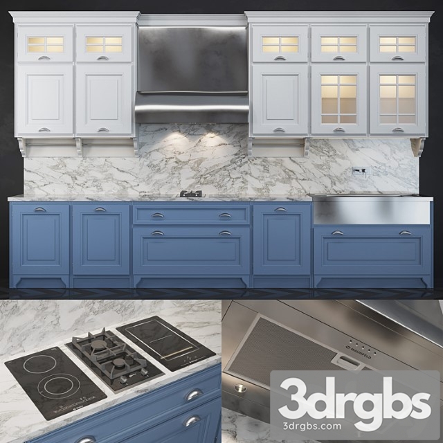 Kitchen prestige boston 3dsmax Download - thumbnail 1