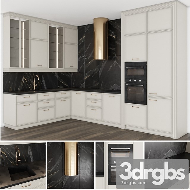 Kitchen Ritz Giulia Novars 3dsmax Download - thumbnail 1