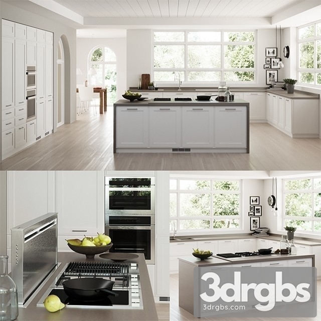 Kitchen Scavolini 04 3dsmax Download - thumbnail 1