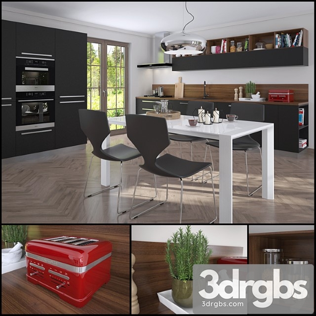 Kitchen Scavolini Fel 3dsmax Download - thumbnail 1