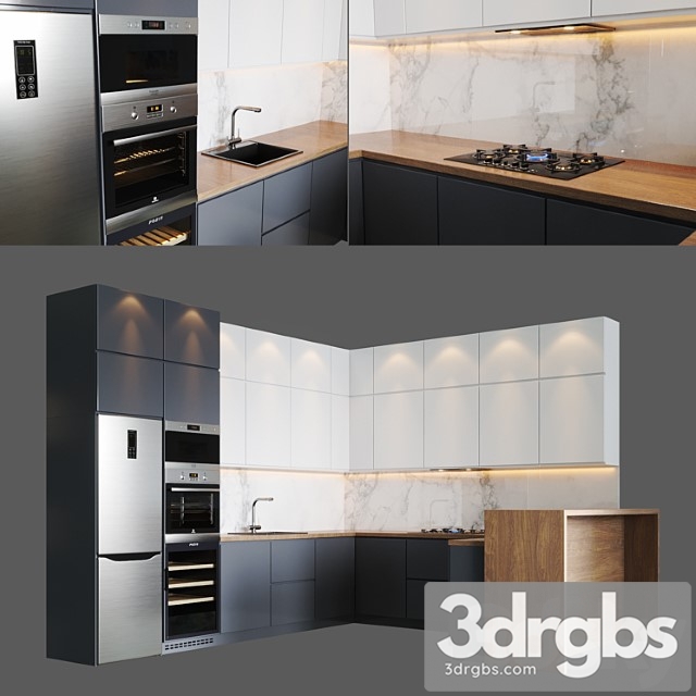 Kitchen V20 3dsmax Download - thumbnail 1