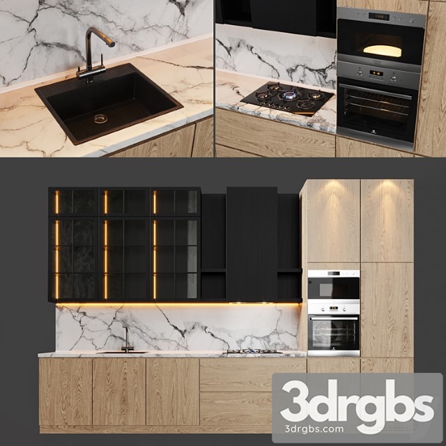 Kitchen V27 3dsmax Download - thumbnail 1