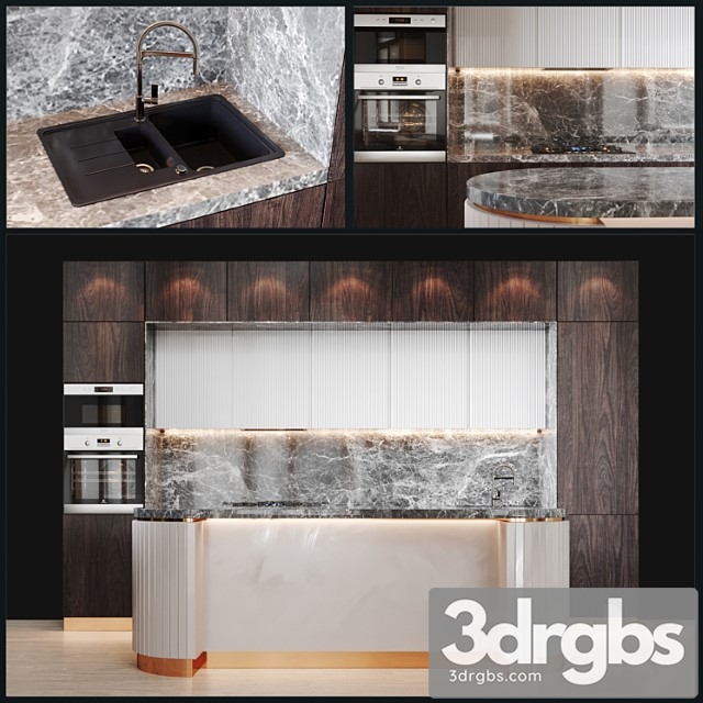 Kitchen V9 3dsmax Download - thumbnail 1