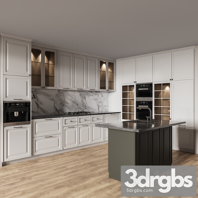 Kitchen018 1 3dsmax Download - thumbnail 1