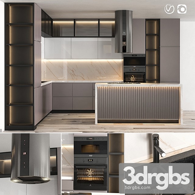 Kitchen02 Asy 3dsmax Download - thumbnail 1