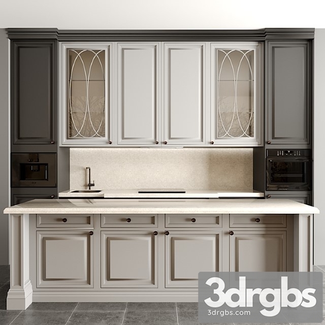 Kitchen_1_2 3dsmax Download - thumbnail 1