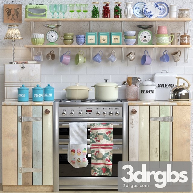 Kitchen_22 3dsmax Download - thumbnail 1