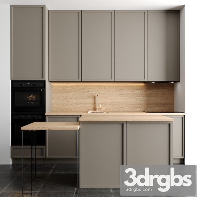 Kitchen_3 3dsmax Download - thumbnail 1