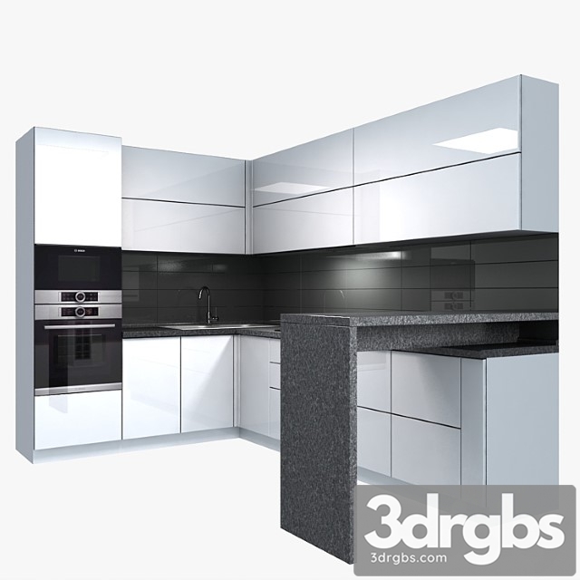 Kitchen_7 3dsmax Download - thumbnail 1