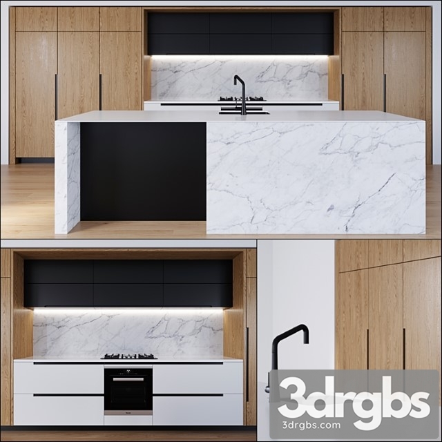 Minosa Kitchen 3dsmax Download - thumbnail 1